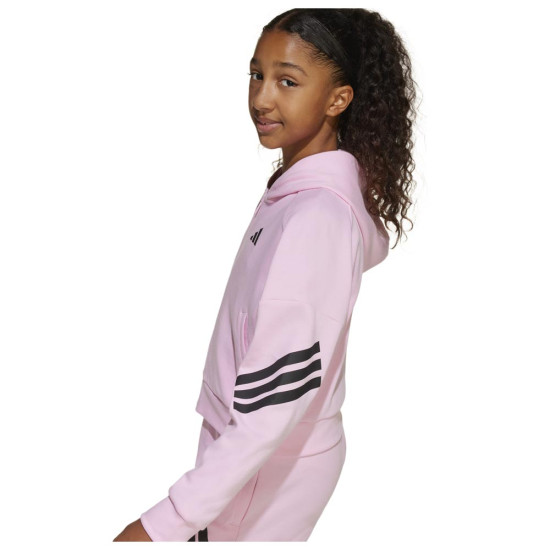 Adidas Παιδική ζακέτα Future Icons 3-S Full-Zip Hoodie